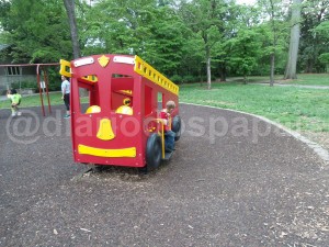 Piedmont Park - Playground com piso emborrachado